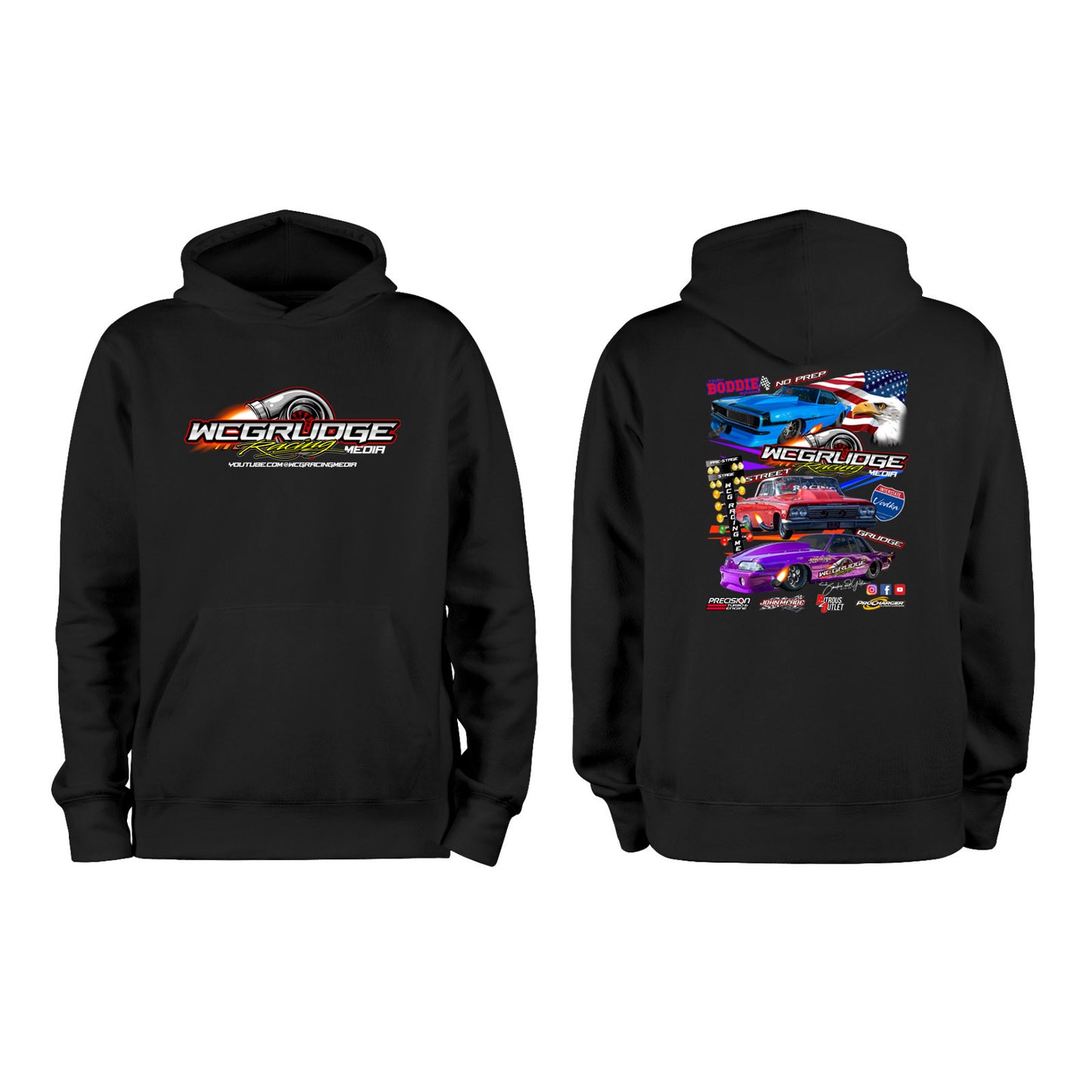 WCG 3 Car Hoodie